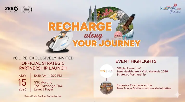 Recharge Along Your Journey: Zero Healthcare x Visit Malaysia 2026 Strategic Partnership Launch