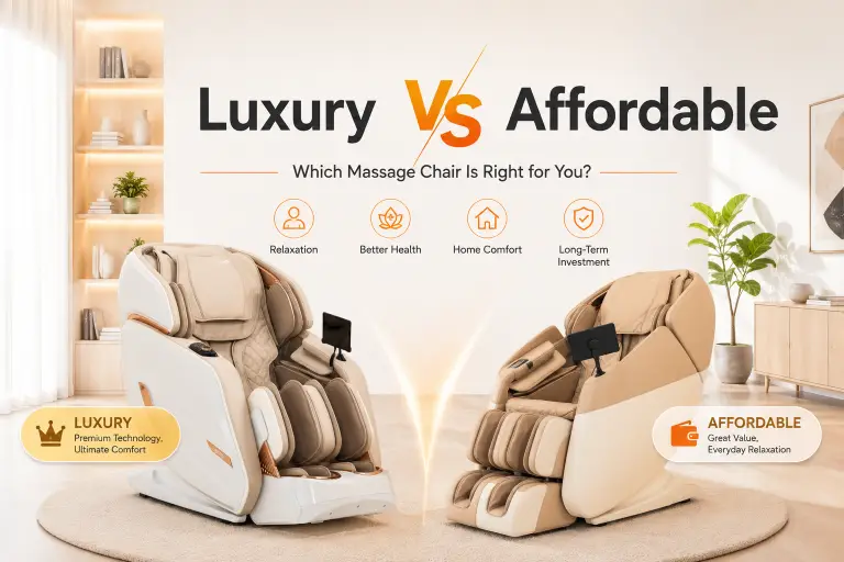 Luxury vs Affordable Massage Chairs: Which One Is Worth Your Investment?