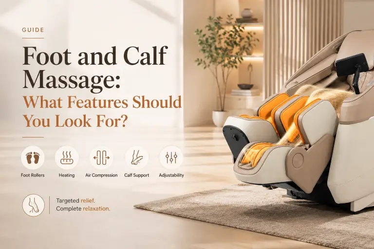 Foot and Calf Massage in a Massage Chair: What Features Should You Look For?