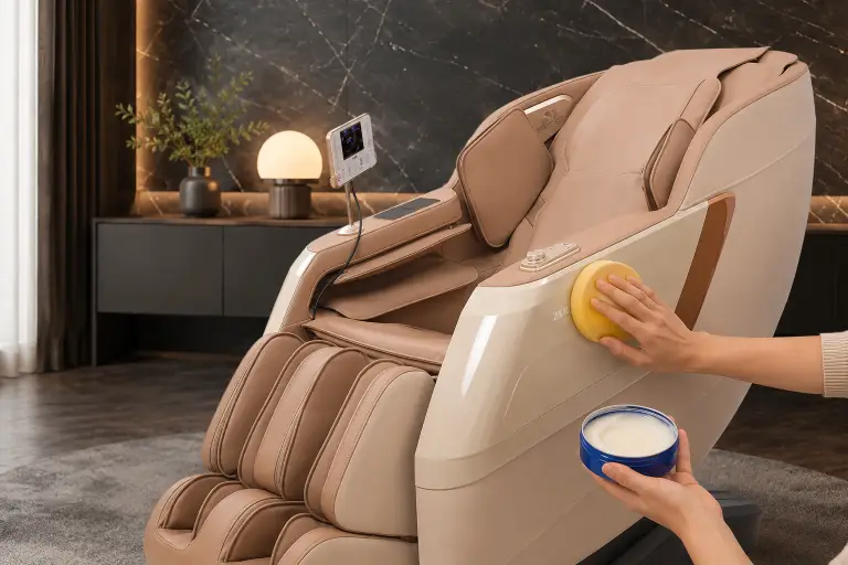How to Clean Massage Chair Upholstery Safely