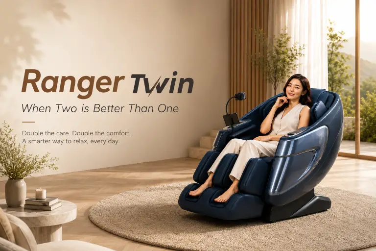Meet Ranger Twin: Zero Healthcare’s New Twin Mechanism Massage Chair
