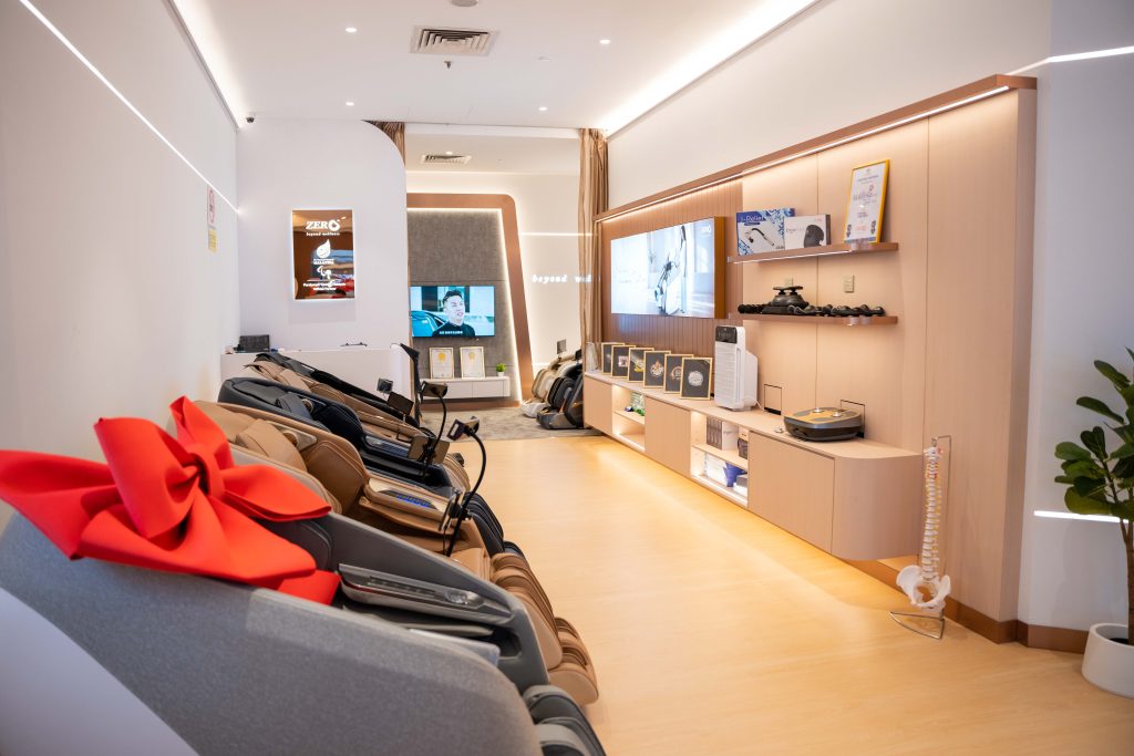 Zero Healthcare Massage Chair in IOI puchong Mall Showroom